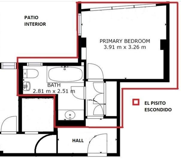 La H Escondida Valencia Apartment Luaran gambar